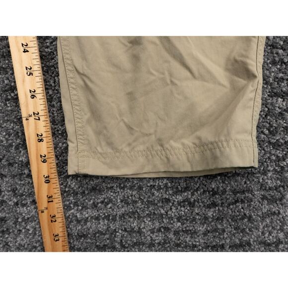Duluth Trading Pants Mens 2XL x 30 Khaki Dry On The Fly Cargo Belted Outdoor - Picture 10 of 15